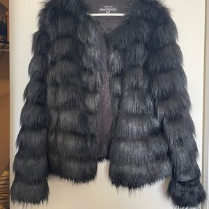 Spirit Hood faux fur coat